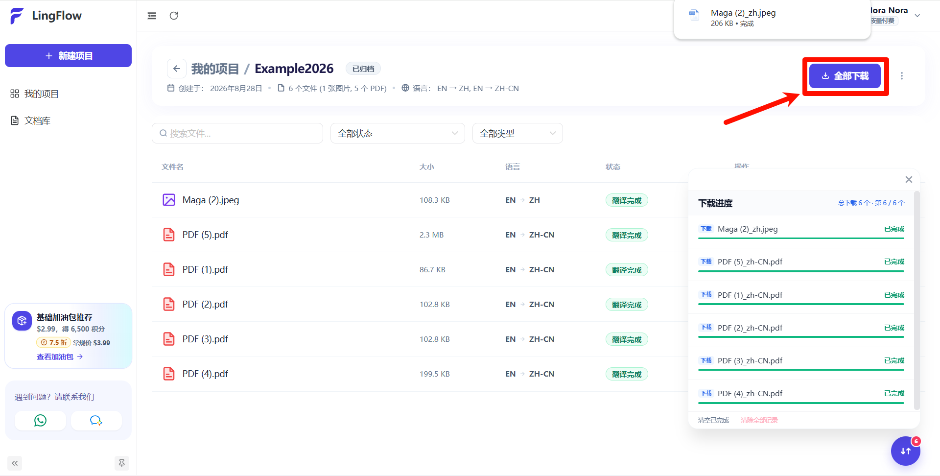 下载项目全部已翻译文件
